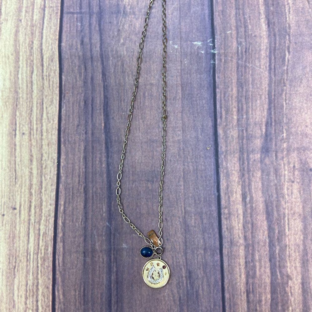 UNWRITTEN GOLD NECKLACE WITH MULTI CHARMS WF51
